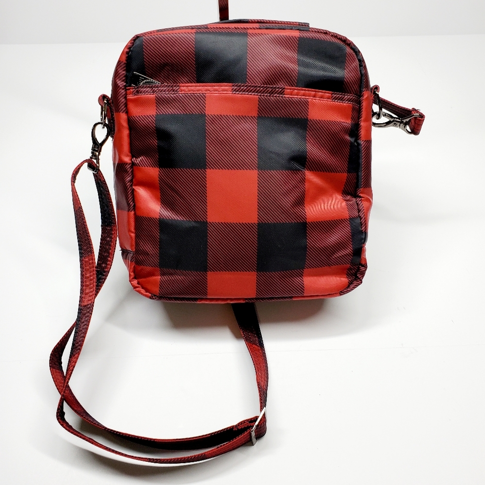 Lug Red and Black Crossbody Bag - Picture 2 of 7